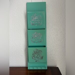 Vintage Fesco Plastic Letter Organizer Wall Mount Decor